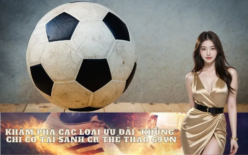 Khám phá các loại ưu đãi "khủng" chỉ có tại sảnh CR Thể Thao 69vn