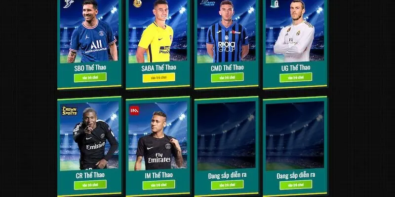 sảnh đấu hấp dẫn nhất